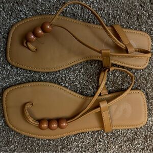Brown Leather Sandals